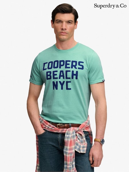 Grønn - Regular Superdry Outdoor Type T-shirt