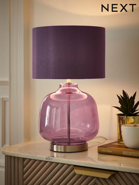 Plum Purple Connor Table Lamp (191460) | €66