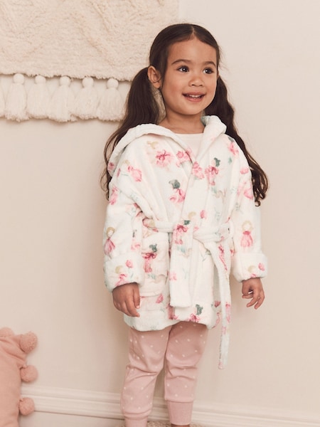 Pink/Cream Cosy Fairy Print Dressing Gown (9mths-8yrs) (191576) | €8.50 - €11