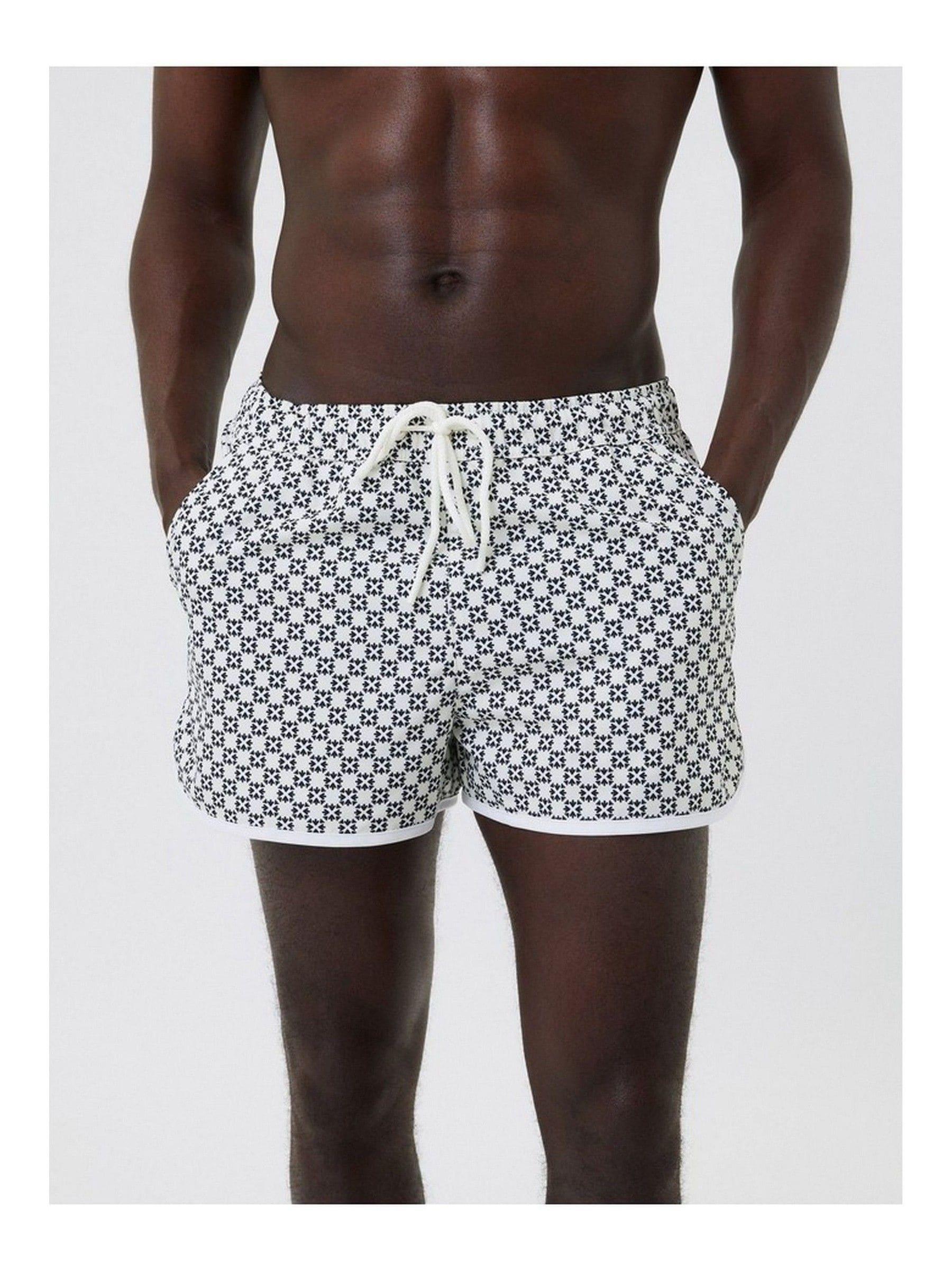 HⅡT CHECK BEACH SHORTS TARTAN – Alohablossom