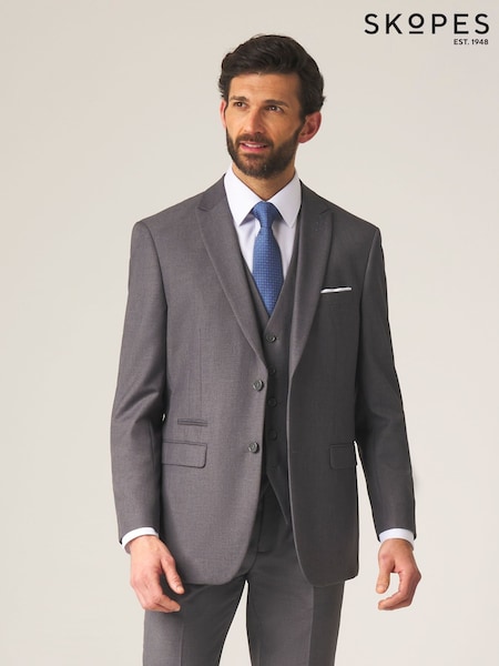Skopes Grey Tailored Fit Madrid Suit (192014) | €133