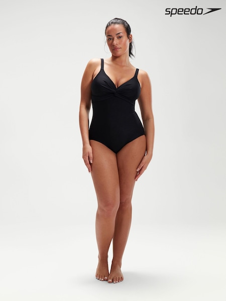 Speedo Black Brigitte Shaping 1 Piece Swimsuit (192340) | €67