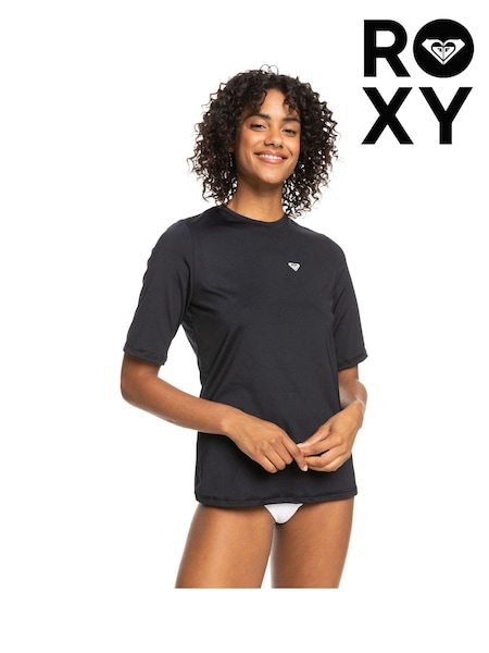 Roxy Black Wave Relaxed Fit Rash Vest (192419) | €24