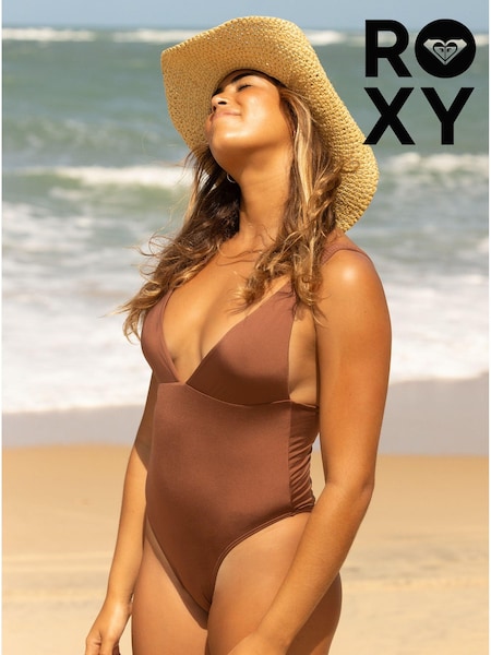 Roxy Sliky Island Brown Swimsuit (192558) | €53
