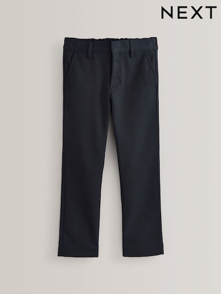 أزرق داكن - School Formal Straight Trousers (3-17yrs) (192594) | ‏48 ر.س.‏ - ‏95 ر.س.‏