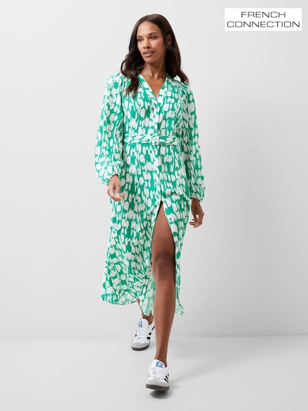 French Connection Green Islanna Bracelet Dress (192892) | ₪478