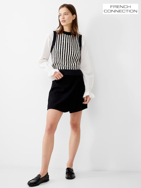 French Connection Moma Vest Mix Jumper (192919) | 260 LEI