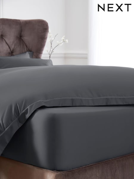 Grey Collection Luxe 600 Thread Count 100% Cotton Sateen Extra Deep Fitted Sheet (193114) | €35 - €55