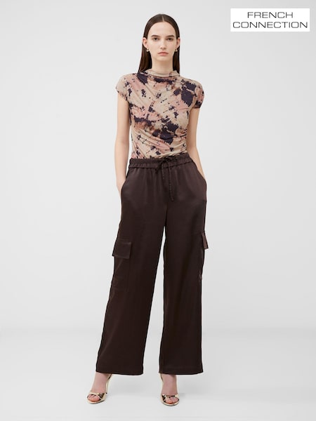 French Connection Brown Chloetta Cargo Trousers (193191) | €57