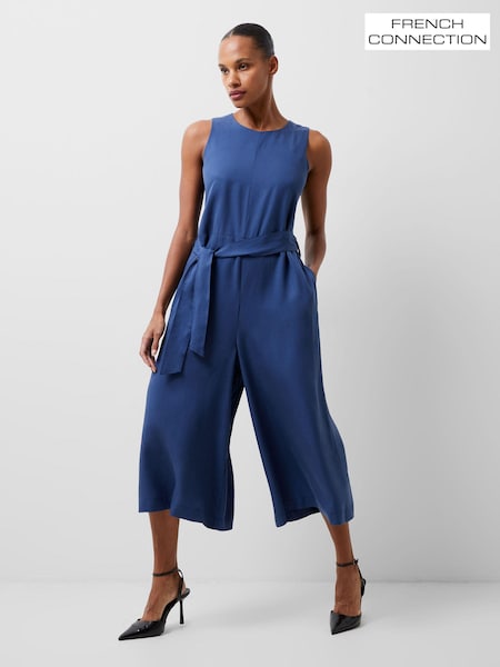 French Connection Blue Arielle Jumpsuit (193308) | 195 QAR