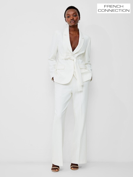 French Connection Whisper Belted Blazer (193396) | kr1 392