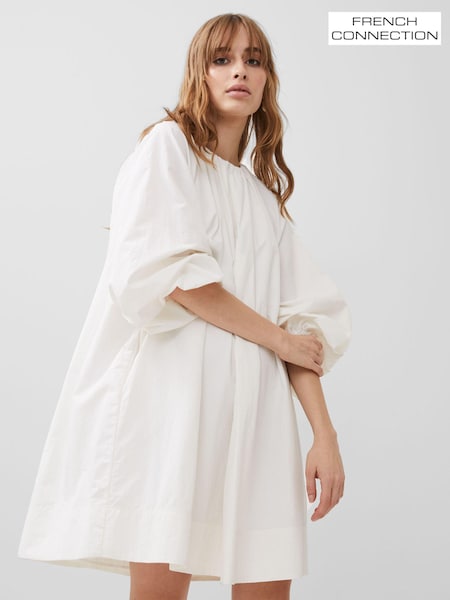 Alb - Rochie French Connection Alora (193643) | 340 LEI