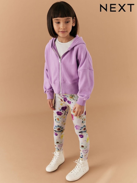 Lilac Purple Zip Through Hoodie (3-16yrs) (193655) | €7.50 - €10.50
