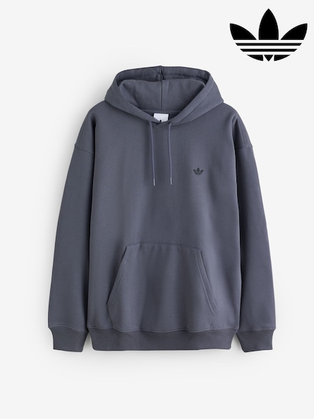 Blue - Regular Adidas Originals Loose Fit Hoodie