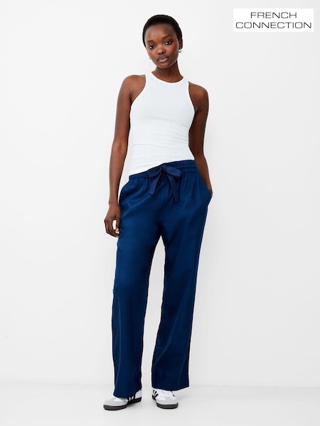 French Connection Blue Bodie Blend Trousers (193989) | €75