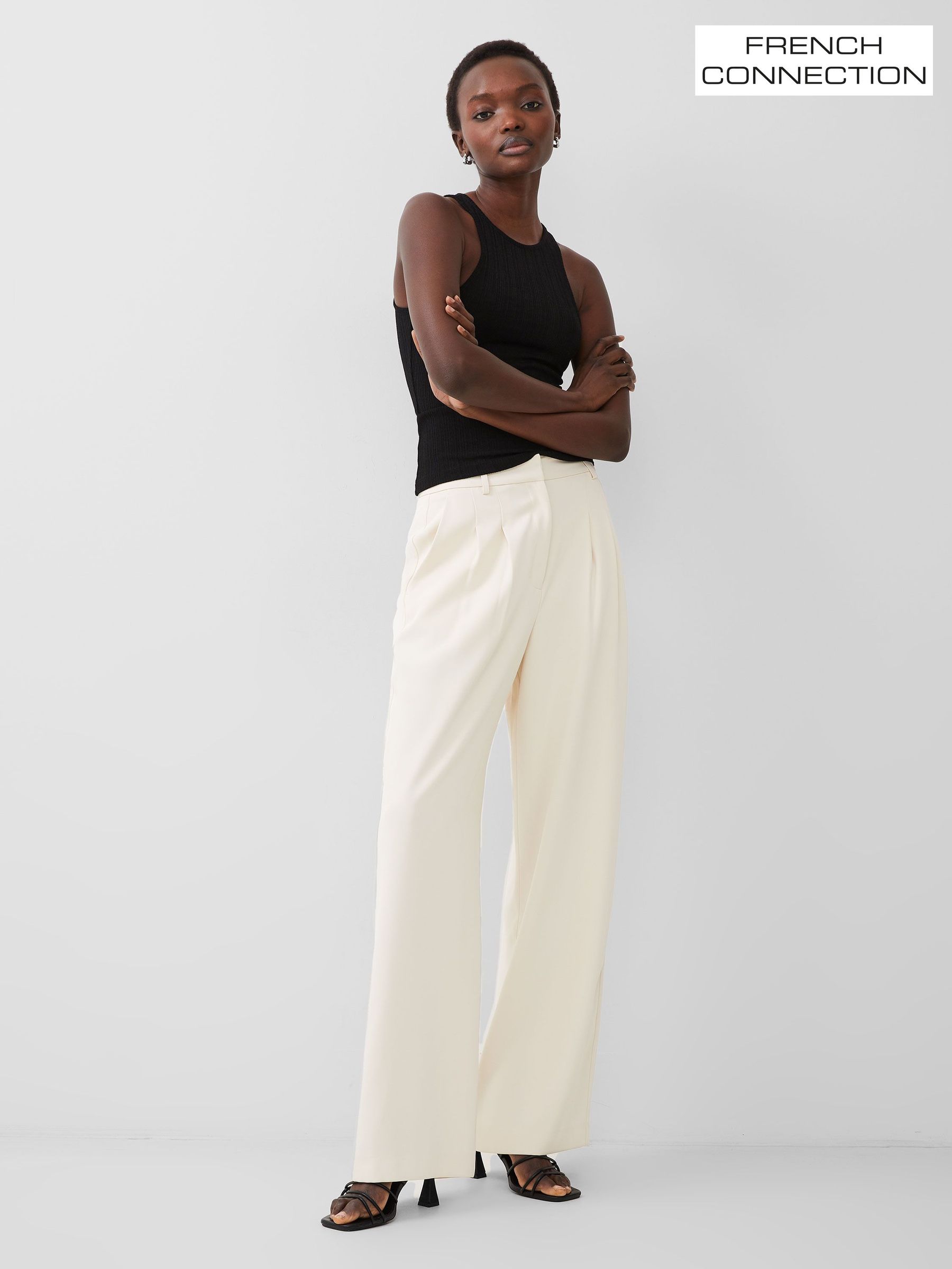 Women's Trousers French Connection Wide Leg Workwear Trousers | Next  Singapore