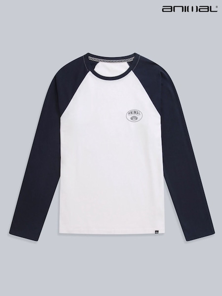 Sininen - Animal Sander Mens Organic T-shirt (195122) | €38