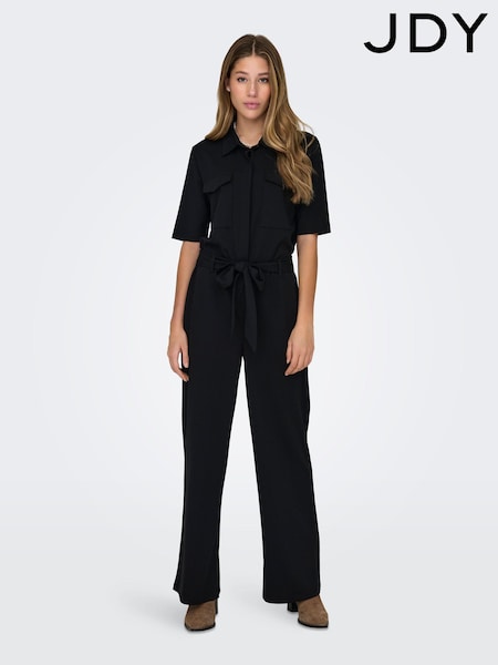 JDY Utility Button Up Short Sleeve Jumpsuit (195252) | 161 LEI