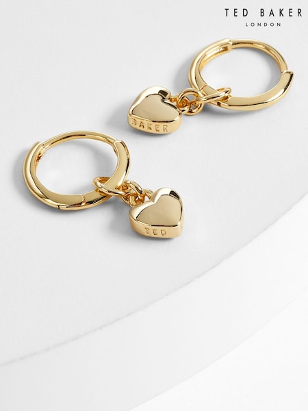 Ted Baker Harrye: Tiny Heart Huggie Earrings (195736) | ‏176‏₪
