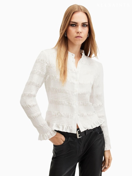 AllSaints White Meg Shirt (196521) | 8,952 UAH