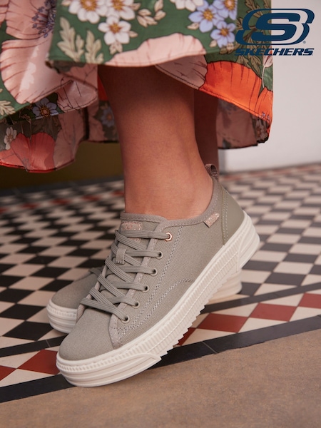 Зеленый - Skechers Bobs Copa Trainers (196609) | €72