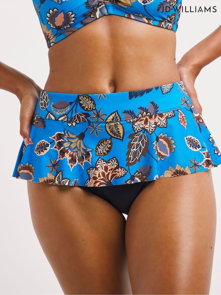 JD Williams Blue Boho Print Mix And Match Skirted Briefs (196801) | €8.50