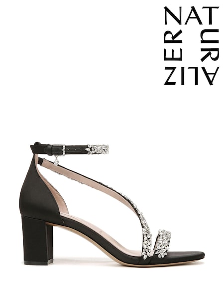 Черный - Naturalizer Ahava Wedding Heeled Sandals (197734) | €146