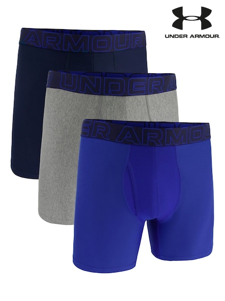 כחול כהה - Under Armour Performance Tech Boxers 3 Pack (197795) | ‏171‏₪