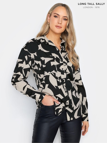 Long Tall Sally Black Printed Shirt (197960) | €38