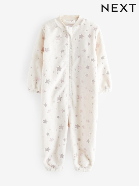 Cream Star Pink Panda Fleece All In One no Hood (9mths-8yrs) (198043) | €9 - €12.50