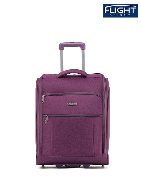 Flight Knight 56x45x25cm Easy Jet Overhead Soft Case Cabin Carry On Suitcase Hand Mono Canvas Luggage (198604) | €72