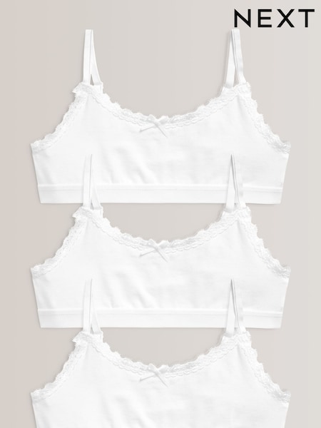 Bela - Lace Strappy Crop Tops 3 Pack (5-16yrs) (198729) | € 5 - € 9