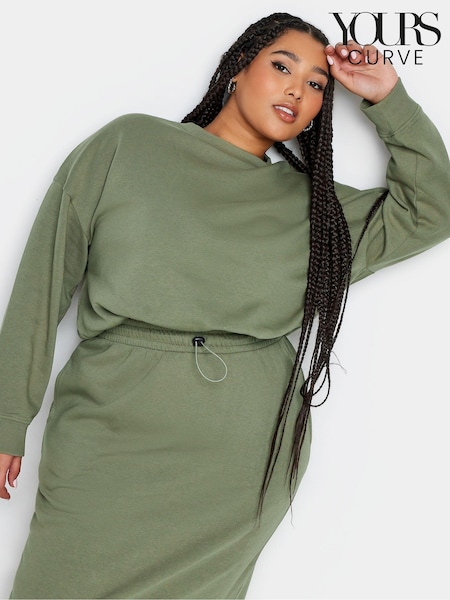 Yours Curve Green Cropped Top (198989) | €11