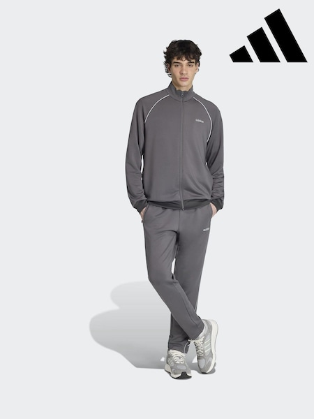 Grey - Regular Adidas Tech Tracksuit