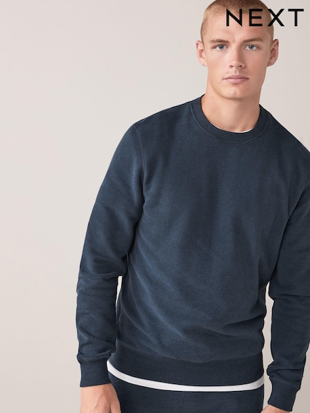 Navy Blue Crew Sweatshirt (199203) | €17