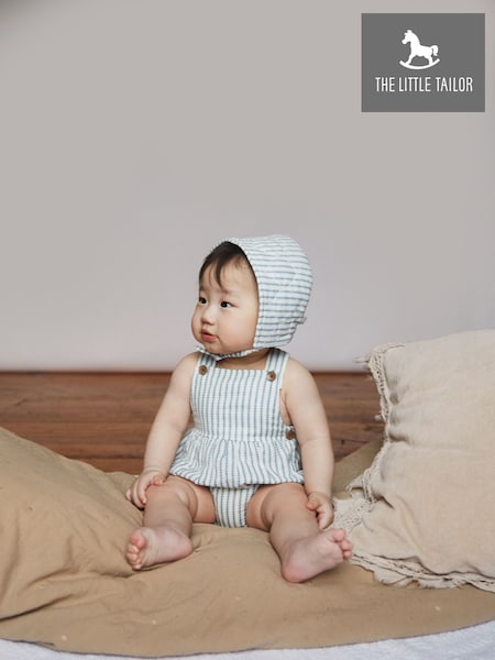 Azul - The Little Tailor Baby Soft Cotton 100% Cotton Bonnet (199220) | 14 €
