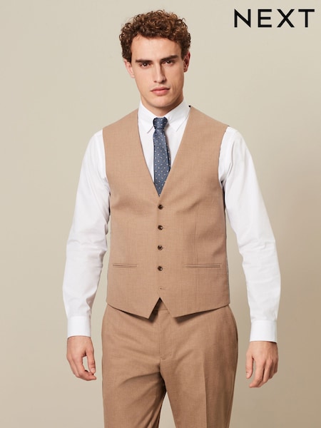 Мергель Тауп - Regular Fit Motionflex Stretch Waistcoat (199553) | 1 485 грн