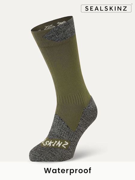 Sealskinz Raynham Waterproof All Weather Mid Length Socks (199563) | €54