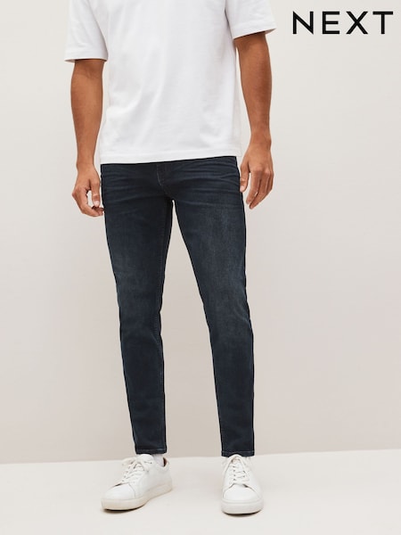 Blue Black Single Skinny Fit Classic Stretch Jeans (199607) | $51
