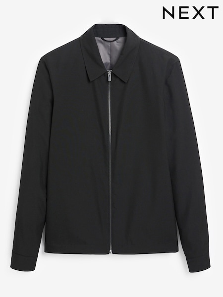 Black Slim Fit Shacket (199706) | € 25