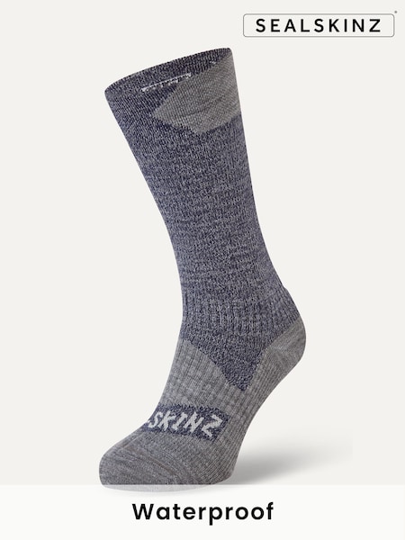Sealskinz Raynham Waterproof All Weather Mid Length Socks (199807) | AED221