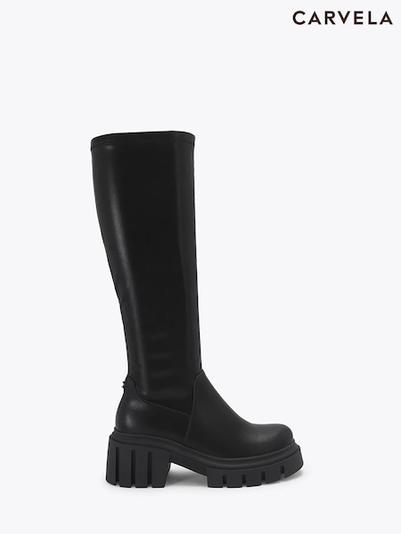 Black - Carvela Scandicci Knee Boots