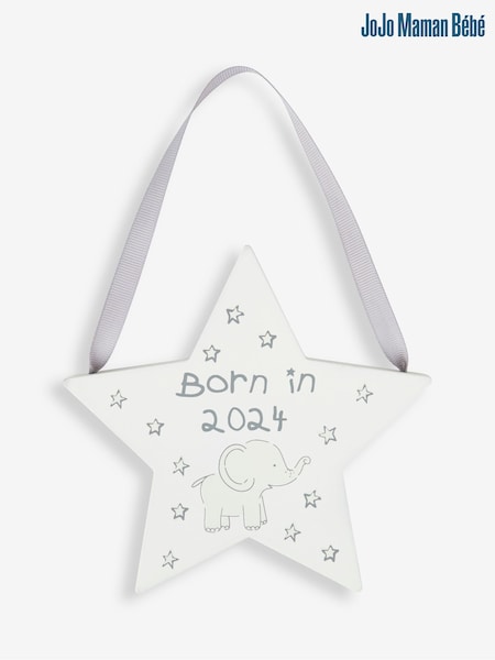 JoJo Maman Bébé Born in 2024 Star Door Hanger (199889) | R$ 70