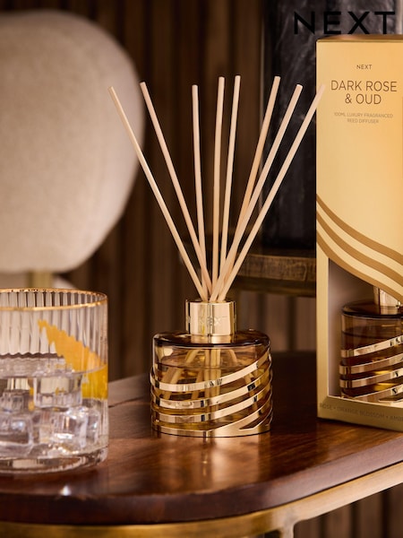 Dark Rose and Oud 100ml Fragranced Reed Diffuser (1F4717) | €26