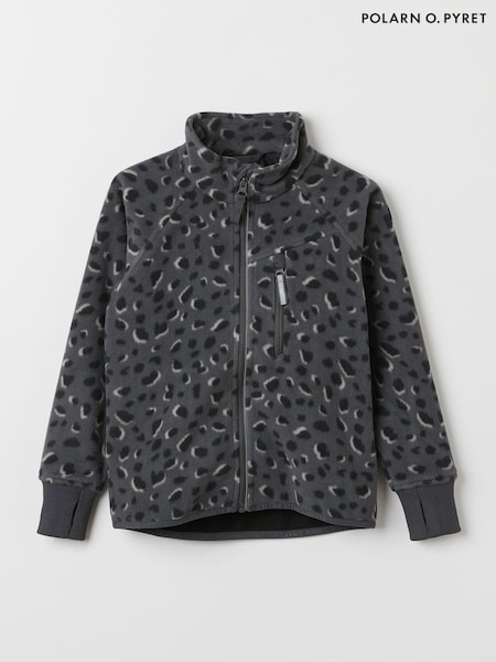 Grau - Polarn O. Pyret – wasserfeste Fleecejacke (1N8128) | 38 €