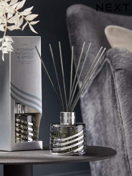 Midnight Patchouli and Amber 100ml Fragranced Reed Diffuser (1Y0783) | €26
