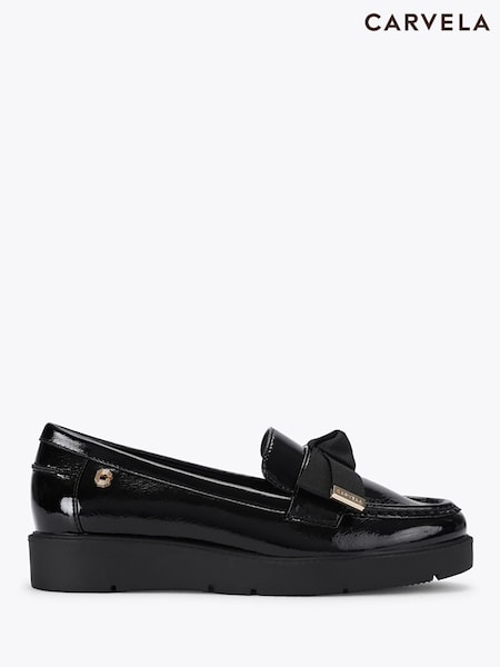 Black - Carvela Sky Bow Loafer Shoes