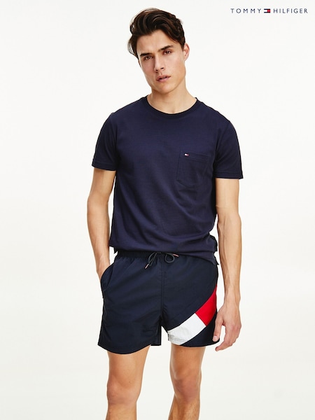 Tommy Hilfiger Blue Medium Drawstring Swim Shorts (202112) | €72