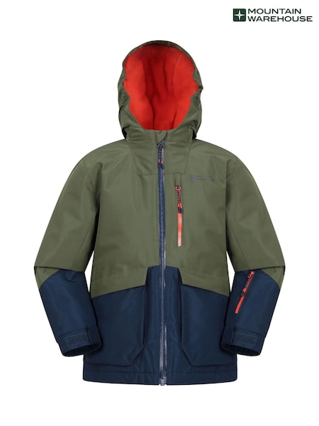 Gri - Jachetă de schi rezistentă la apă Mountain Warehouse Cosmos Kids (202210) | 477 LEI