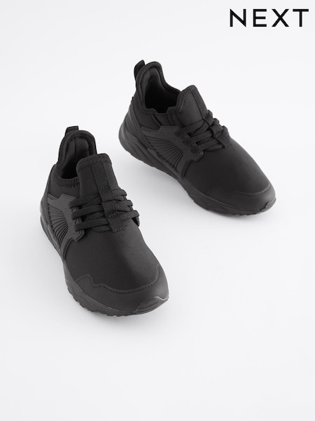 Schwarz/Sohle - Elastic Lace Trainers (202235) | 14 € - 17 €